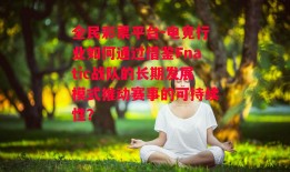 全民彩票平台-电竞行业如何通过借鉴Fnatic战队的长期发展模式推动赛事的可持续性？